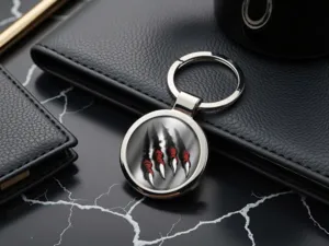 Classy Keychains Metal Pro Glossy Metal Alloy Force